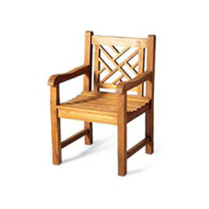 Cross Back Armchair